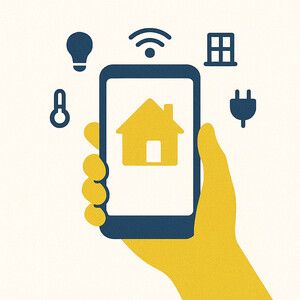 gestion de sa maison via son smartphone